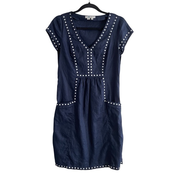 Boden Leandra Embroidered Dress Size 4 - Picture 10 of 12